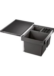 Blanco Abfallsystem 521473 3 Behälter, mit Systemdeckel, 1x 30 l, 2x 8 l, Eimerdeckel 8 l