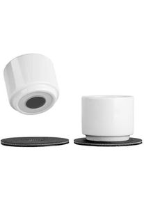 silwy Magnet-Porzellan-Eierbecher, 2er Set
