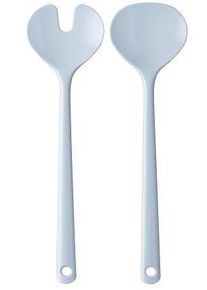 Mepal Synthesis Salatbesteck, XL, 2-teilig, Nordic blue