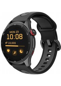 Smartwatch MyPhone Adventure, Bluetooth, Ecran AMOLED 1.43inch, Bluetooth, 3 ATM, GPS (Gri/Negru)