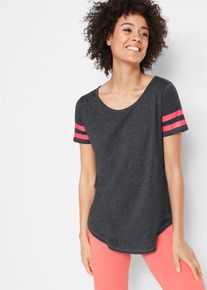 Sport-T-shirt - svart - storlek 36/38 (S) - bonprix