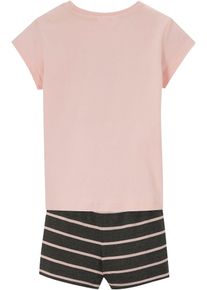 Pyjamas med shorts för barn (2 delar) - grå - storlek 104/110 - bonprix