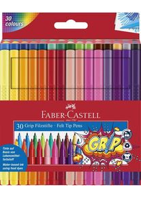 Faber-Castell Faber Castell - Fibre-tip markers Grip Color set 30 pcs (155335)