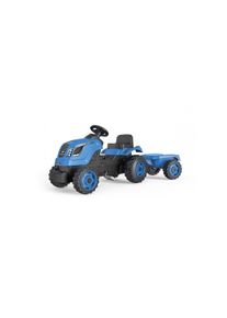 Smoby Trettraktor »Farmer XL mit Anhänger Blau«