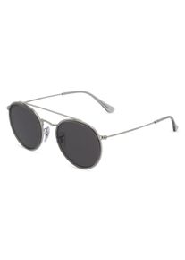 Ray-Ban RB 3647N ROUND DOUBLE | okulary przeciwsłoneczne | Kształt okularów: panto, minerał, srebrny