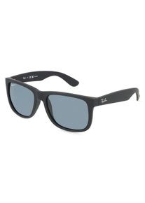 Ray-Ban RB 4165 JUSTIN | okulary przeciwsłoneczne | Kształt okularów: kanciasty, tworzywa sztuczne polaryzujące, czarny
