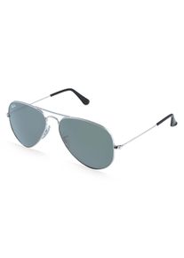 Ray-Ban RB 3025 AVIATOR | okulary przeciwsłoneczne | Kształt okularów: pilotki, minerał, srebrny