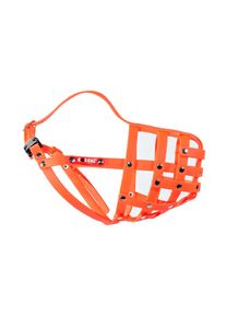 COLORI muselière chien berger M, orange fluo taille 5 chien