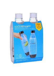 SodaStream 1 litre Fuse bottles - White Two-pack