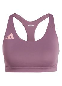 Adidas Women's Adizero Essentials Run Medium Support Bra Sports bra Women (XS - Cup: A-B, pink/purple)