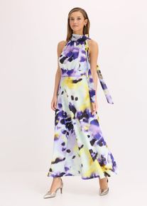 Robe longue en tissu néoprène épais - bleu - taille 50/52 (XL) - bonprix