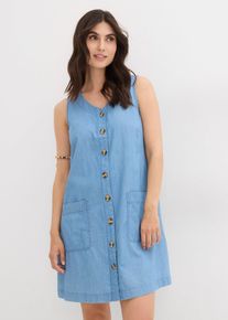 Robe en jean 100% coton - bleu - taille 42 avec coton - bonprix