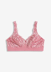 Soutien-gorge minimiseur sans armatures &agrave; bretelles rembourr&eacute;es - violet - taille 105C - bonprix