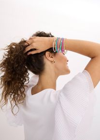 Lot de 10 bracelets - vert - taille Onesize - bonprix