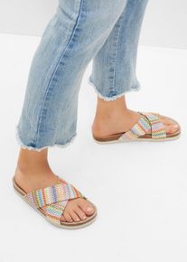 Mules - multicolore - taille 36 - Vegan - bonprix