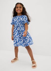 Robe douce en gaze de coton - blanc - taille 116 - Mousseline - bonprix