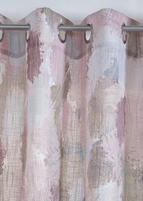 Rideau avec imprimé (1 pce) - beige - taille 175x135 cm - bonprix