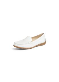 Gabor - Slippers, wit, Maat 38, leer