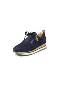 Gabor - Sneakers van leer, blauw, Maat 35, leer