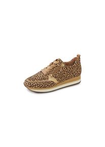 Peter Hahn Gabor - Sneakers van leer, beige, Maat 38.5, leer