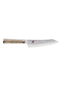 MIYABI 5000 MCD Rocking santoku avec alvéoles 18 cm, Brun, Tranchant lisse