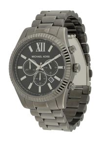 Michael Kors Heren Analoog horloge 'LEXINGTON' antraciet / zwart One Size