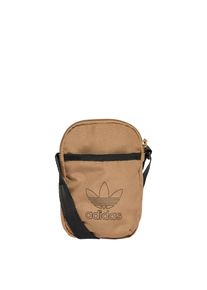 adidas originals Heren Schoudertas 'Adicolor Festival' lichtbruin / zwart One Size