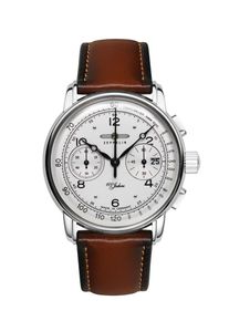 Zeppelin Montre à affichage analogique '100 Jahre Zeppelin' Homme blanc taille One Size