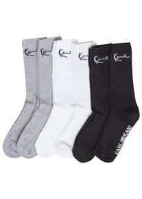 Karl Kani Karl Kani Signature Socks (6 Pack) ' ' Herren mischfarben / schwarz Größe 43/46