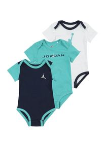 Jordan Kezeslábas 'BROOKLYN ESS' unisex kék, zöld, fehér , Méret 50-56