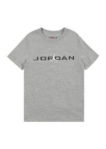 Jordan Functioneel shirt 'AIR' grijs gemêleerd / zwart / wit 128-140