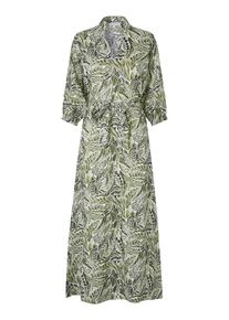 Dea Kudibal Dames Jurk 'Salmadea' olijfgroen / donkergroen / zwart / wit 40