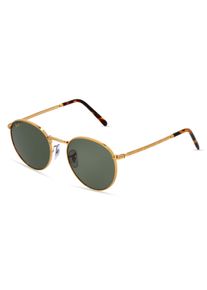 Ray-Ban RB 3637 NEW ROUND | okulary przeciwsłoneczne | Kształt okularów: panto, minerał, złoty