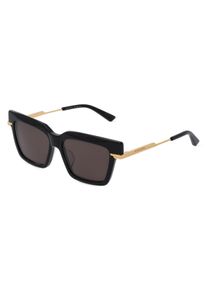 Bottega Veneta BV1242S | okulary przeciwsłoneczne | Kształt okularów: kanciasty, na bazie bio, czarny