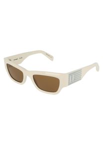 K by KARL LAGERFELD Karl Lagerfeld KL6141S | okulary przeciwsłoneczne | Kształt okularów: wąskie, poliwęglan, biały