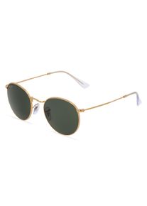 Ray-Ban RB 3447 ROUND METAL | okulary przeciwsłoneczne | Kształt okularów: panto, minerał, złoty