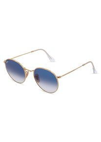 Ray-Ban RB 3447N ROUND METAL | okulary przeciwsłoneczne | Kształt okularów: okrągły, minerał, złoty