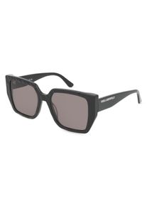 K by KARL LAGERFELD Karl Lagerfeld KL6036S | okulary przeciwsłoneczne | Kształt okularów: kanciasty, , czarny