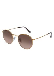 Ray-Ban RB 3447 ROUND METAL | okulary przeciwsłoneczne | Kształt okularów: panto, minerał, złoty