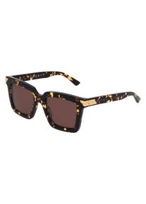 Bottega Veneta BV1005S | okulary przeciwsłoneczne | Kształt okularów: kanciasty, cr39, brązowy