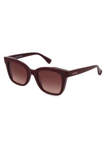 MaxMara Max Mara MM0067 | okulary przeciwsłoneczne | Kształt okularów: kanciasty, tworzywo sztuczne, czerwony