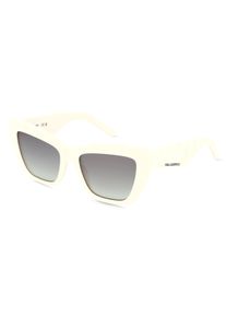 K by KARL LAGERFELD Karl Lagerfeld KL6158S | okulary przeciwsłoneczne | Kształt okularów: kocie oko, cr39, biały