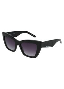 K by KARL LAGERFELD Karl Lagerfeld KL6158S | okulary przeciwsłoneczne | Kształt okularów: kocie oko, cr39, czarny