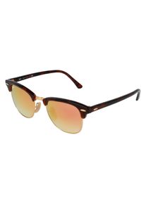 Ray-Ban RB 3016 CLUBMASTER | okulary przeciwsłoneczne | Kształt okularów: browline, minerał, brązowy
