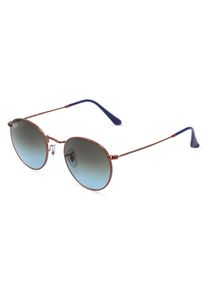 Ray-Ban RB 3447 ROUND METAL | okulary przeciwsłoneczne | Kształt okularów: panto, minerał, brązowy