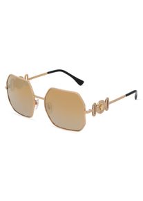 Versace VE2248 | okulary przeciwsłoneczne | Kształt okularów: wielokątny, tworzywo sztuczne, złoty