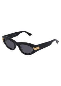 Bottega Veneta BV1189S | okulary przeciwsłoneczne | Kształt okularów: wąskie, tworzywo sztuczne, czarny