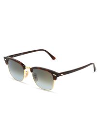 Ray-Ban RB 3016 CLUBMASTER | okulary przeciwsłoneczne | Kształt okularów: browline, minerał, brązowy
