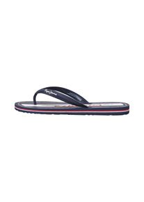 Pepe Jeans Zehentrenner ' WHALE CLUB ' Herren navy / rot / weiß Größe 40