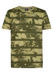 PETROL INDUSTRIES Heren Shirt kaki / olijfgroen M